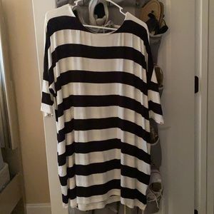 stripped dress